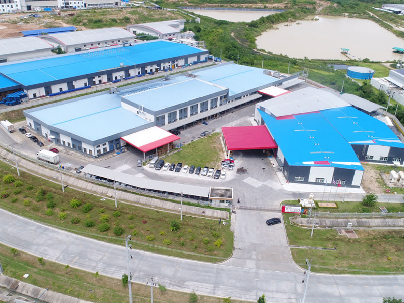 タイ工場が生産を開始した。